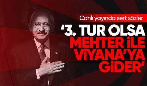 Binali Yıldırım'dan Kemal Kılıçdaroğlu'na sert sözler: 3. tur olsa Mehter Marşı ile Viyana'ya gider