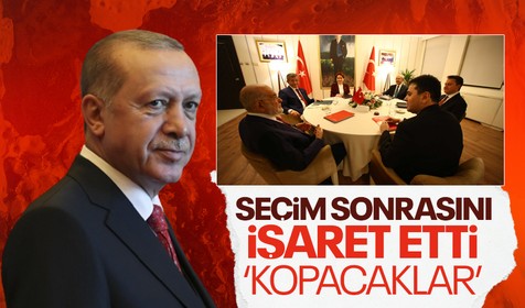 Cumhurbaşkanı Erdoğan seçimden sonrasını işaret etti! "Millet İttifak'ı içinde bazı kopuşlar olacak"