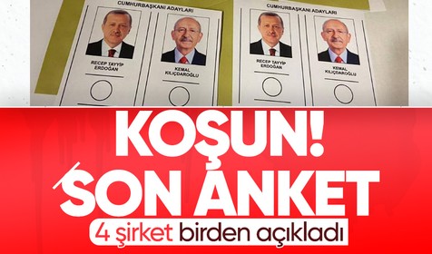 4 şirket anket sonuçlarını paylaştı! Cumhurbaşkanı Erdoğan'dan büyük fark! Konda'nın anketinde dikkat çeken sonuç