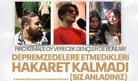 Sokak röportajında skandal sözler! Depremzede ve AK Partili vatandaşlara ağır hakaret!