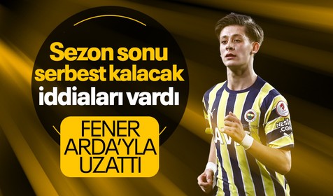 Son dakika spor haberleri... Fenerbahçe'de Arda rüzgarı esmeye devam edecek! Sözleşmesi resmen uzatıldı