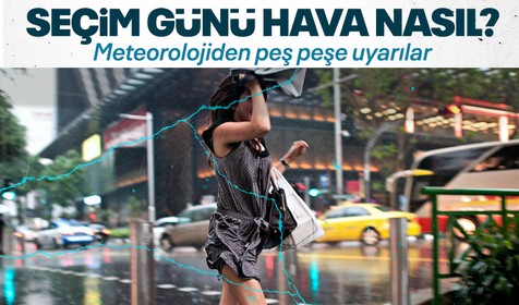 28 Mayıs hava durumu! Seçim günü hava nasıl olacak? Meteoroloji'den uyarı: Gök gürültülü sağanak yağış bekleniyor!