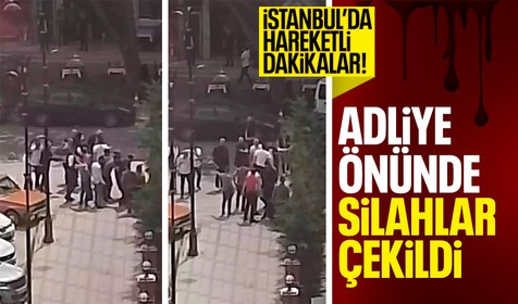 Son dakika... Büyükçekmece Adliyesi önünde silahlı çatışma çıktı!