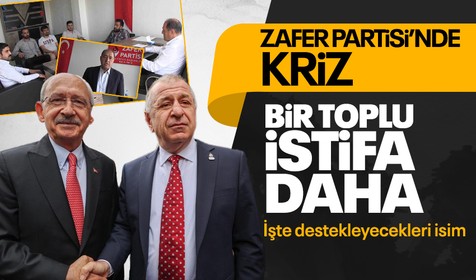 Son dakika! Seçime saatler kala Zafer Partisi'nde büyük kriz! Toplu istifa ederek Cumhurbaşkanı Erdoğan’ı desteklemeye karar verdiler