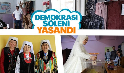 28 Mayıs Cumhurbaşkanlığı seçimi için Türkiye sandık başına gitti! 81 ilde demokrasi şöleni yaşandı... İşte yurttan sandık manzaraları