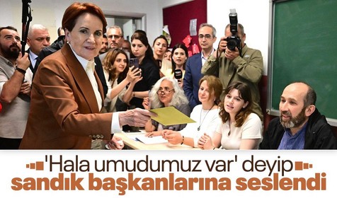 Akşener'den ilk açıklama geldi: Tüm sandık başkanları son ana kadar sandıkları başında kalmalıdırlar