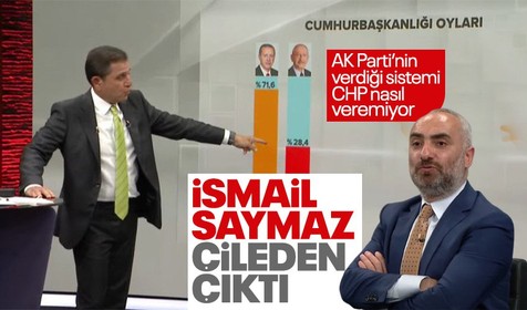 Gazeteci İsmail Saymaz Sözcü TV'de isyan etti: AK Parti’nin verdiği sistemi CHP nasıl veremiyor her seçimde aynı tantana