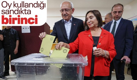 Kılıçdaroğlu'nun oy kullandığı sandıkta en çok oyu kendisi aldı