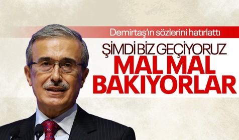 Savunma Sanayii Başkanı İsmail Demir'den Demirtaş'ın sözlerine yanıt: "Biz geçiyoruz onlar mal mal bakıyorlar"