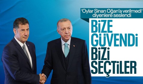 Seçim sonuçlarının ardından Sinan Oğan'dan ilk açıklama: Plana sadık kalanlara şükranlarımı sunuyorum
