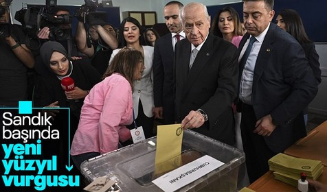 Son dakika haberleri... MHP Genel Başkanı Bahçeli oyunu Ankara’da kullandı