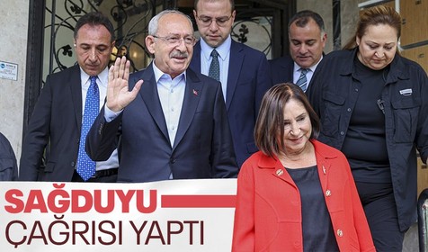 Son dakika haberleri... Millet İttifakı Cumhurbaşkanı Adayı Kemal Kılıçdaroğlu, oyunu Ankara’da Arjantin İlkokulu’nda kullandı
