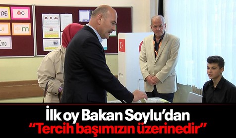İçişleri Bakanı Süleyman Soylu oyunu kullandı: Tercih, başımızın üzerinedir