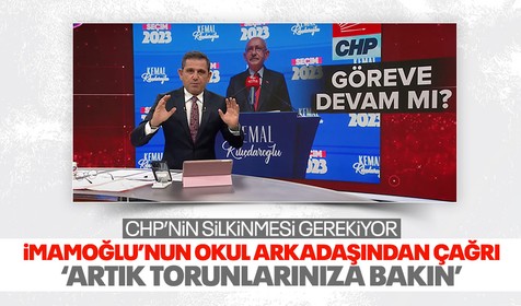 Ekrem İmamoğlu'nun okul arkadaşı Fatih Portakal'dan Kemal Kılıçdaroğlu'na istifa çağrısı: Torunlarınıza vakit harcayın
