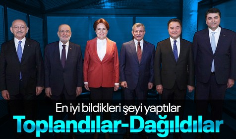Millet İttifakı liderleri CHP'de toplandı; 1,5 saat süren görüşme sonrası açıklama yapılmadı