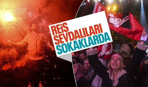 Türkiye'nin dört bir yanında Cumhurbaşkanı Recep Tayyip Erdoğan'ın başarısı kutlandı: Türk bayrakları tüm yurdu sardı