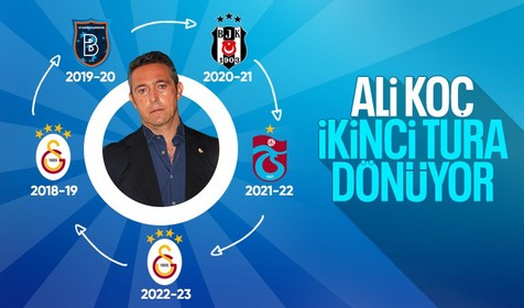 Ali Koç ikinci tura çıktı! Yine Galatasaray şampiyonluğu...