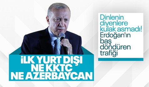 Cumhurbaşkanı Erdoğan'ın ilk yurt dışı ziyareti nereye olacak? Her seçim sonrası KKTC ya da Azerbaycan'a gidiliyordu