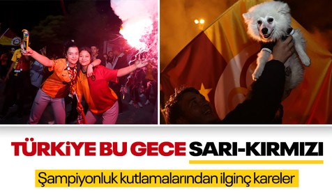 Galatasaray 23. şampiyonluğunu ilan etti! Şampiyonluk kutlamalarından ilginç kareler