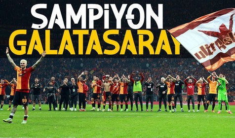 SON DAKİKA...SÜPER LİG'DE ŞAMPİYON GALATASARAY