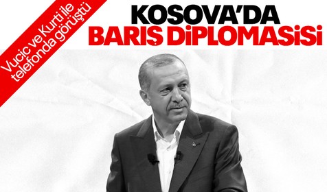Cumhurbaşkanı Erdoğan'dan barış diplomasisi! Sırbistan ve Kosova liderleriyle görüştü