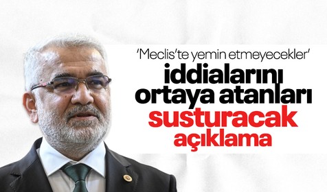 HÜDA-PAR TBMM'de yemin edecek mi? HÜDA- PAR Genel Başkanı Zekeriya Yapıcıoğlu'ndan yemin metni açıklaması