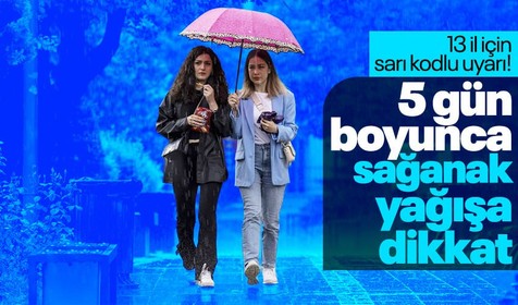 Meteoroloji sağanak yağışlar konusunda uyardı! 31 MAYIS HAVA DURUMU NASIL OLACAK?