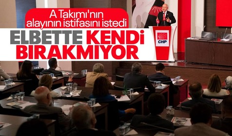 Seçimler sonrasında kendisinin istifa etmesi bekleniyordu! MYK üyelerinin istifasını mı istedi?
