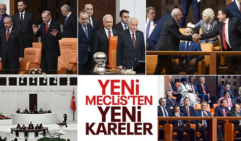 28. Yasama Dönemi başladı! İşte Milletvekili yemin töreninden kareler