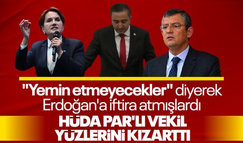 İddialar asılsız çıktı! HÜDA PAR sözcüsü TBMM'de yemin metnini okudu