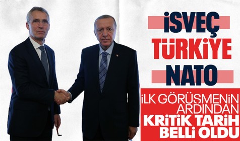 Cumhurbaşkanı Erdoğan bugün NATO Genel Sekreteri Stoltenberg'i kabulü sona erdi: İsveç için kritik tarih belli oldu!