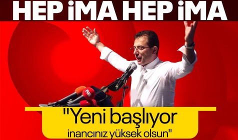 İBB Genel Başkanı Ekrem İmamoğlu'ndan genel başkanlık mesajı: Yeni başlıyor, inancınız yüksek olsun
