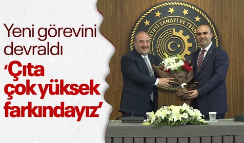 SON DAKİKA! Sanayi ve Teknoloji Bakanlığı'nda devir teslim töreni yapıldı