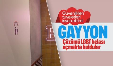 Şişli'deki alışveriş merkezinde LGBT tuvaleti büyük tepki çekti