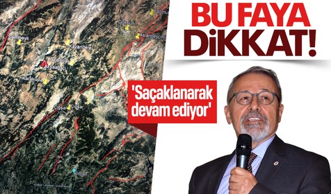 Dün Kahramanmaraş'ta yaşanan depremin ardından Naci Görür 'bu faya dikkat' diyerek uyardı! "Saçaklanarak devam ediyor"