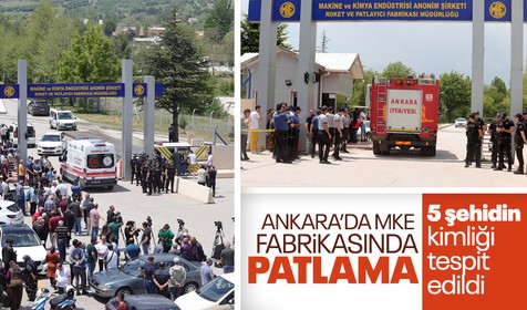 Ankara'da korku dolu anlar! Roket ve patlayıcı madde fabrikasında yangın meydana geldi: Hayatını kaybedenlerin kimliği tespit edildi