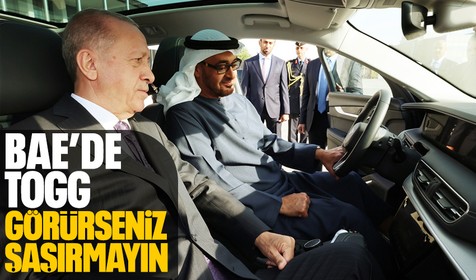 Cumhurbaşkanı Erdoğan, BAE Devlet Başkanı Muhammed bin Zayed ile bir araya geldi