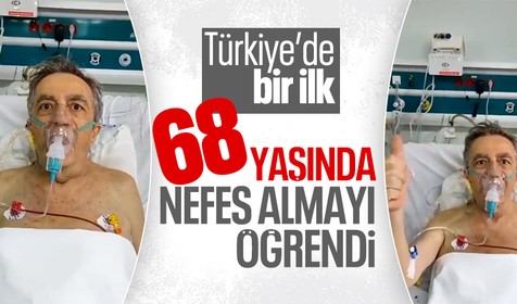 Türkiye'de bir ilk: 68 yaşındaki hastaya akciğer nakli yapıldı
