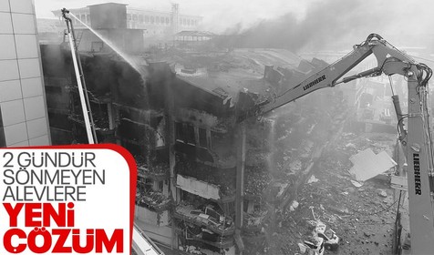 Başakşehir İkitelli'deki fabrika yangını 46. saatinde! Ulaşılamayan yerler için kontrollü yıkım başladı