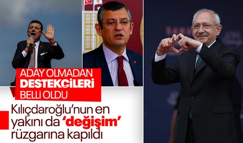 Özgür Özel Kemal Kılıçdaroğlu'nun koltuğuna talip oldu! Özel'e ilk destek Ali Mahir Başarır'dan geldi! İşte Kılıçdaroğlu, İmamoğlu ve Özel'in destekçileri