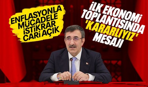 Ekonomi Koordinasyon Kurulu toplandı! Cumhurbaşkanı Yardımcısı Cevdet Yılmaz'dan önemli açıklama