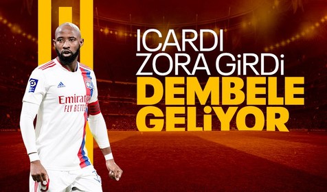 Galatasaray'da Icardi transferi zora girdi! Aslan'ın yeni hedefi Moussa Dembele