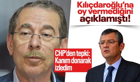 CHP eski Milletvekili Abdüllatif Şener Cumhurbaşkanlığı seçimlerinde Sinan Oğan'a oy verdiğini açıklamıştı! Özgür Özel’den Abdüllatif Şener’e tepki