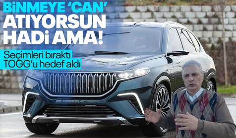 CHP'li gazeteci Can Ataklı yine Togg'u hedef aldı!