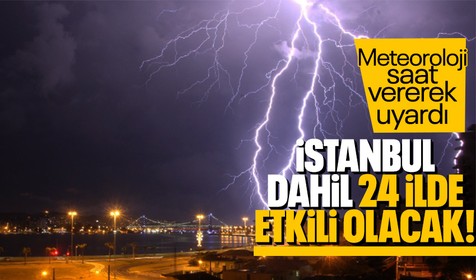 Meteoroloji uyardı! İstanbul dahil birçok ilde etkili olacak | 16 HAZİRAN HAVA DURUMU  NASIL OLACAK? BUGÜN YAĞIŞ VAR MI?