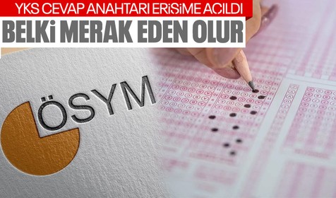SON DAKİKA! YKS soru cevapları erişime açıldı