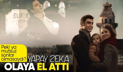 Kötü bir son yaşanan Türk yapımları, güzel sonuçlansaydı ne olurdu? Yapay zeka canlandırdı
