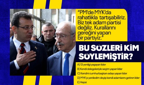Koltuğu bırakmayan Kemal Kılıçdaroğlu kendisi ile çelişti: Biz tek adam partisi değiliz