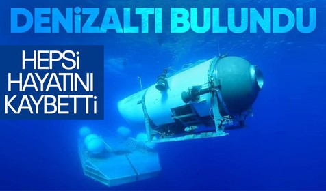 Turistler hayatını kaybetti: Kaybolan denizaltının enkazı Titanik yakınlarında bulunmuştu