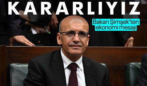 Bakan Şimşek'ten ekonomi mesajı: Bu hedeflere ulaşmada kararlıyız